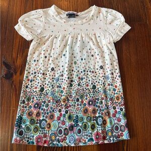 Eyeshadow Girls Tee white and floral- 6